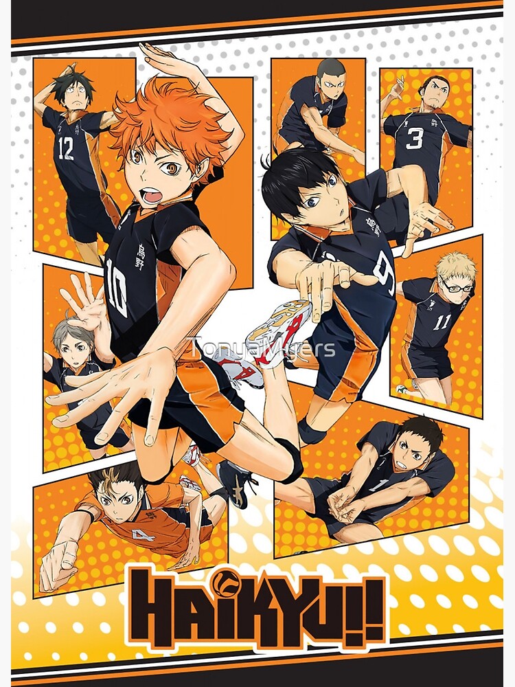 Haikyu Karasuno Team Poster For Sale By Tonyamyers Redbubble