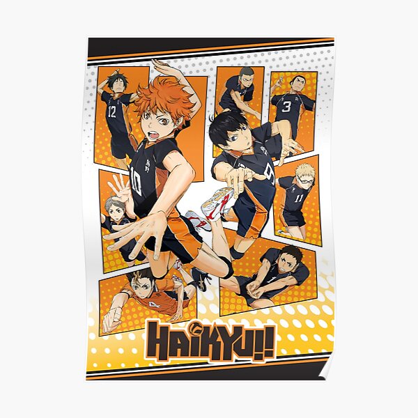 Haikyu Karasuno Team Poster