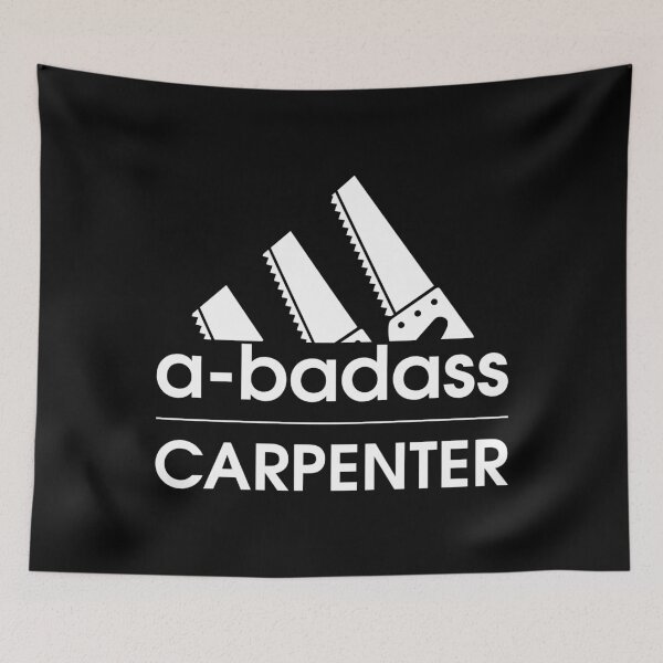 Item preview, A-Badass Carpenter designed and sold by pradeeprajput.