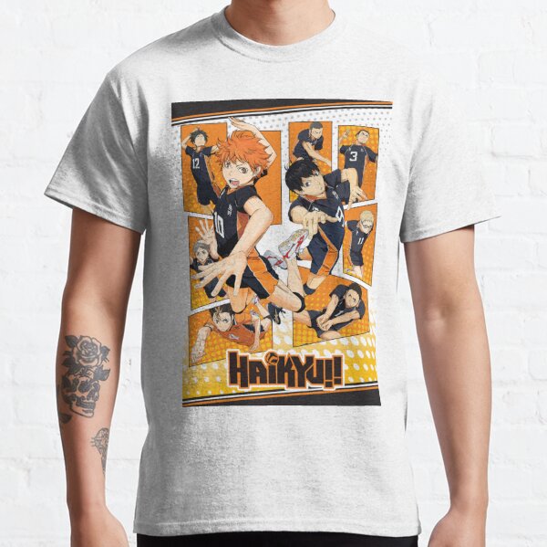 Poleras Tipos De Equipo Haikyuu Karasuno Polera Mujer A40 eleven-blog.com