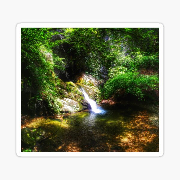 Hidden Waterfall Sticker