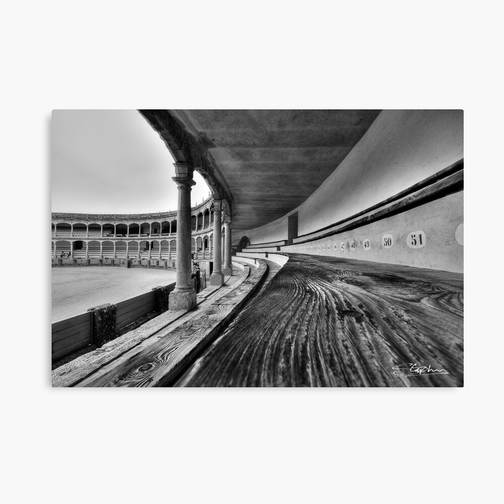 Ronda Bull Ring (HDR) Canvas Print