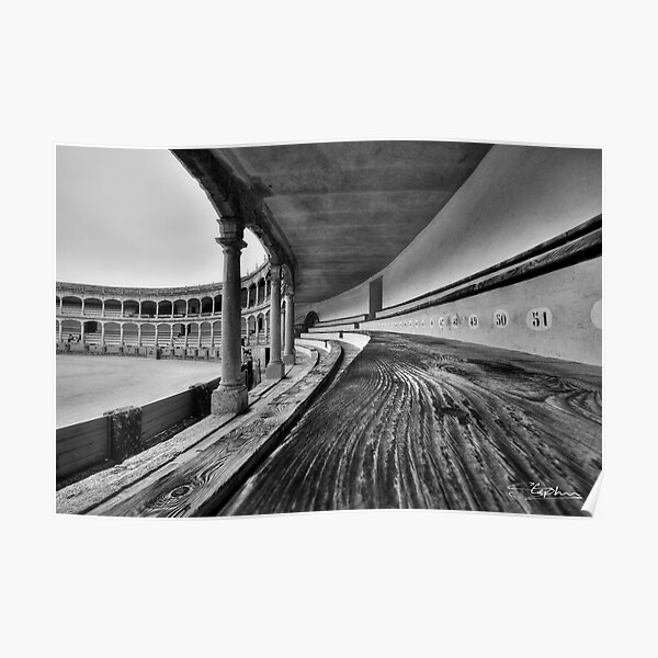 Ronda Bull Ring (HDR) Poster
