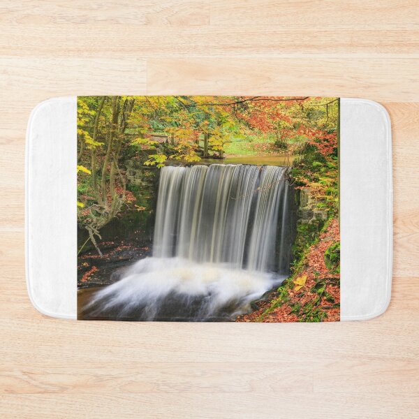 Item preview, Autumn colour (Nant Mill Waterfall) designed and sold by bitm2007.