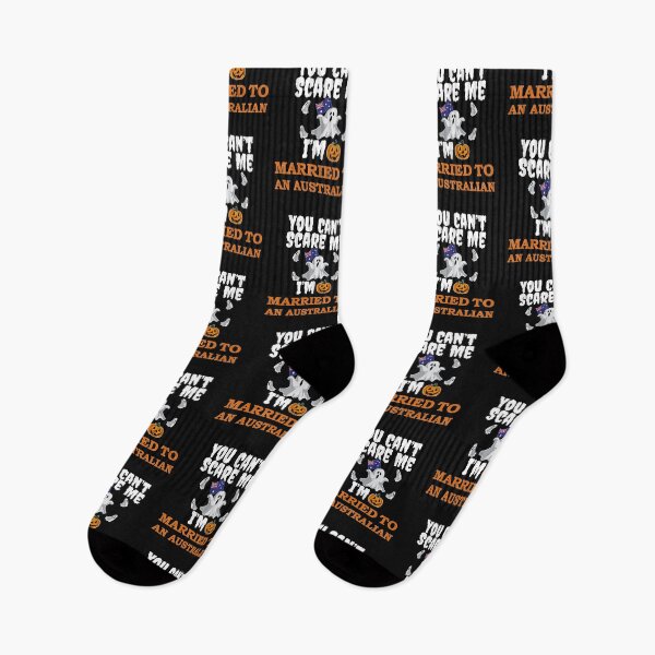 Item preview, Can't scare me I'm Married to an Australian Halloween Australia designed and sold by losttribe.