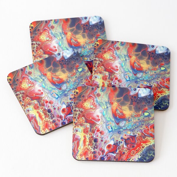 Item preview, colorful acryclic poor designed and sold by studiovanharte.