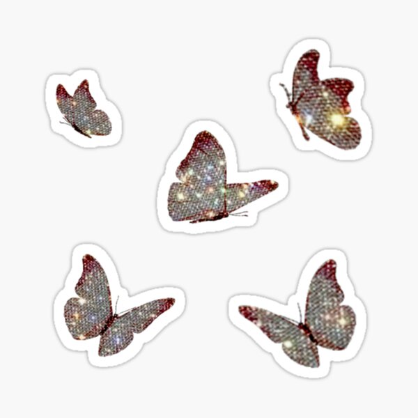 butterfly pack Sticker