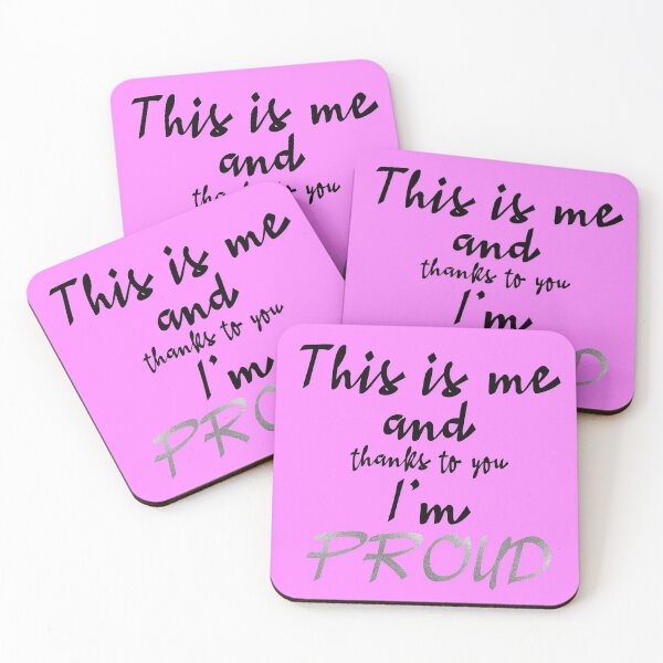 Item preview, Pride Self Empowerment Statement - This is me and thanks to you Im PROUD (PSilver) designed and sold by talgursmusthave.