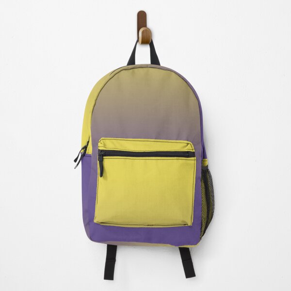 Item preview, Meadowlark Yellow to Ultra Violet Purple Ombre designed and sold by coverinlove.