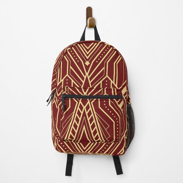 Item preview, Maroon and Gold Art Deco Design designed and sold by Si-aidra.