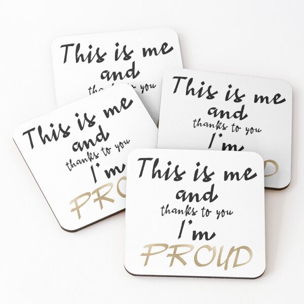 Item preview, Pride Self Empowerment Statement - This is me and thanks to you Im PROUD designed and sold by talgursmusthave.