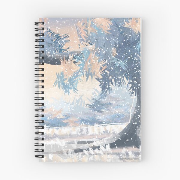 Item preview, Snow tree winter draw emotions nature designed and sold by linhkaphung.