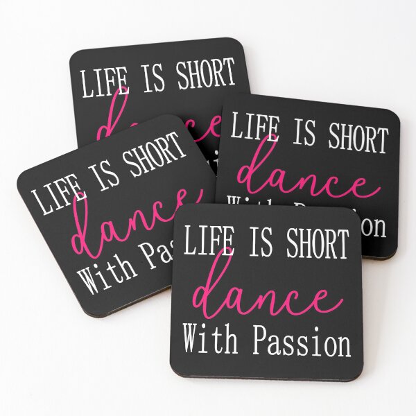 Item preview, Life Is Short Dance With Passion Cute I Love Dance designed and sold by Lulaggio.