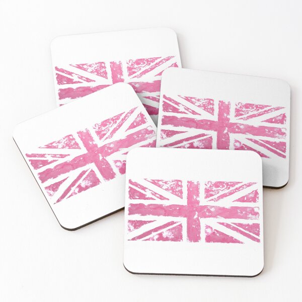 Item preview, Pink Union Jack  designed and sold by NerdyPuffin.