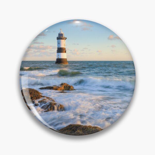 Item preview, Incoming waves (Penmon Lighthouse) designed and sold by bitm2007.