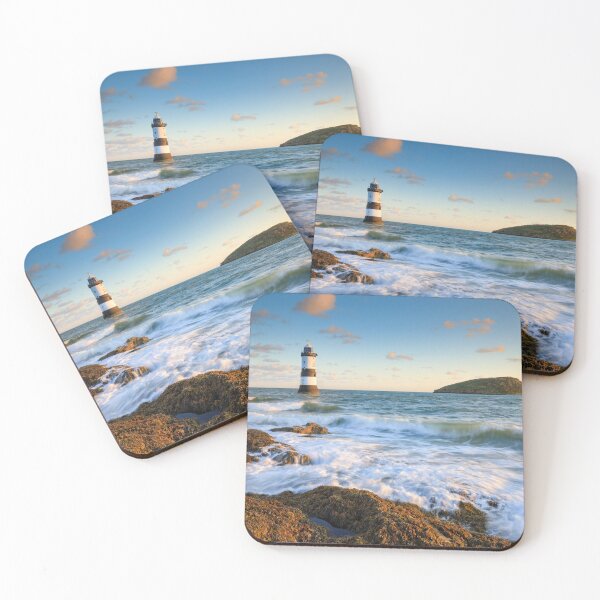 Item preview, Incoming waves (Penmon Lighthouse) designed and sold by bitm2007.