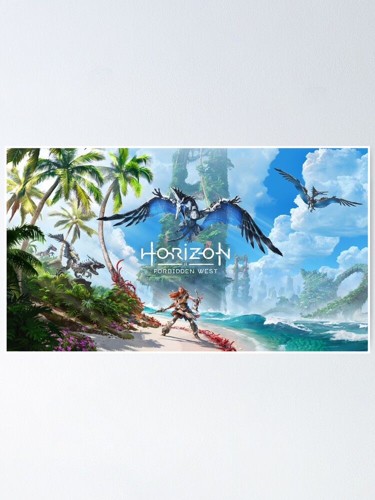 Horizon 2 Forbidden West Wallpaper Poster By Feednseed Redbubble