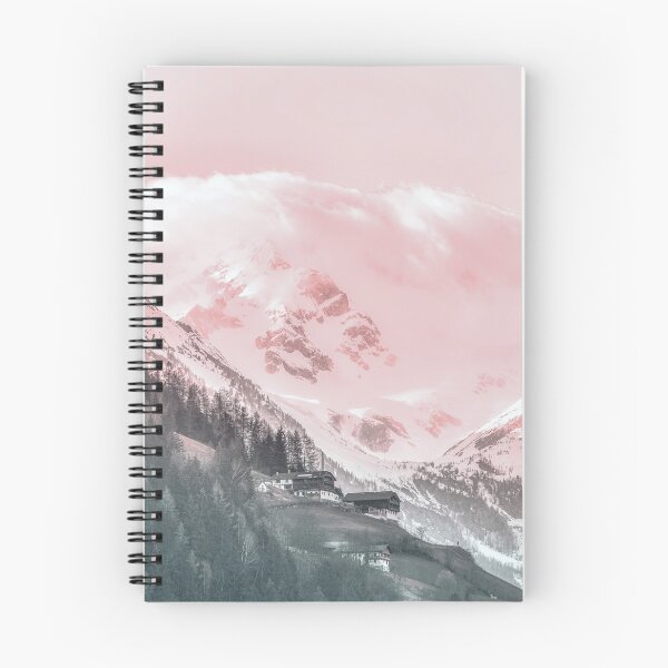 Aperçu de l'œuvre Montagnes roses créée et vendue par DecorWorthy.