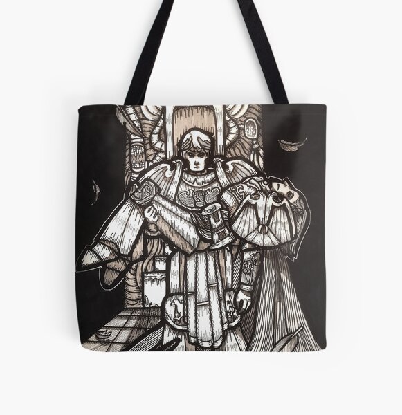 Portrait of Rogal Dorn All Over Print Tote Bag