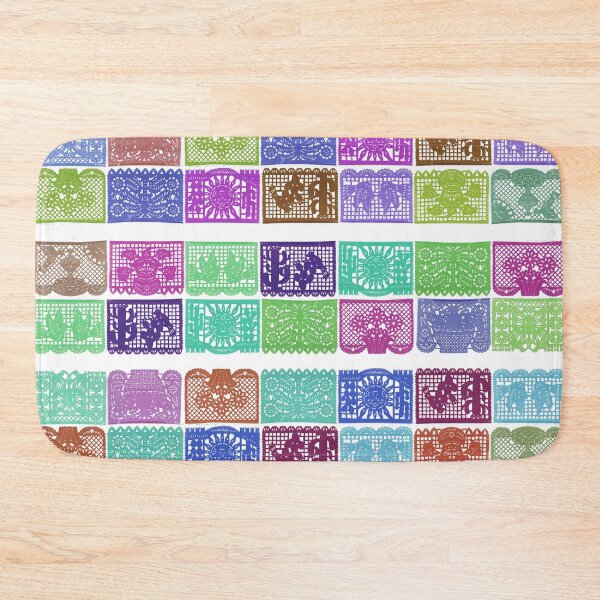 Item preview, Mexican TISSUE Papel Picado "FELIZ CUMPLEAÑOS" designed and sold by EraserStudio.