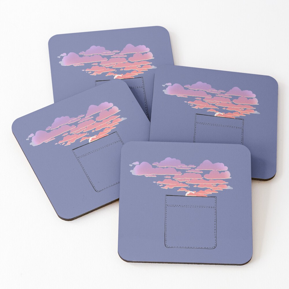 Item preview, Coasters (Set of 4) designed and sold by RBNandOGN.