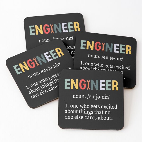 Item preview, Engineer: One Who Gets Excited About Things No One Else Cares About - Funny Engineer T-shirts designed and sold by pradeeprajput.