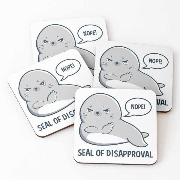 Item preview, Seal of Disapproval designed and sold by palenicek.