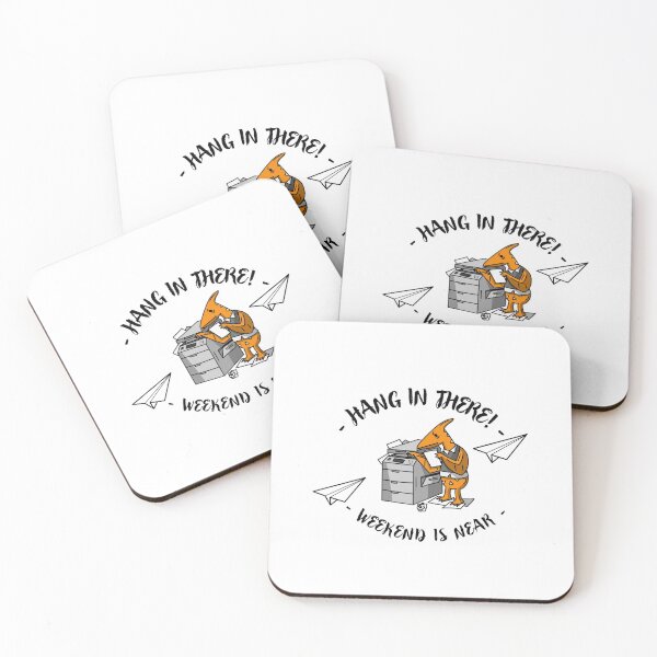 Item preview, Hang In There! Weekend Is Near designed and sold by joabaj.