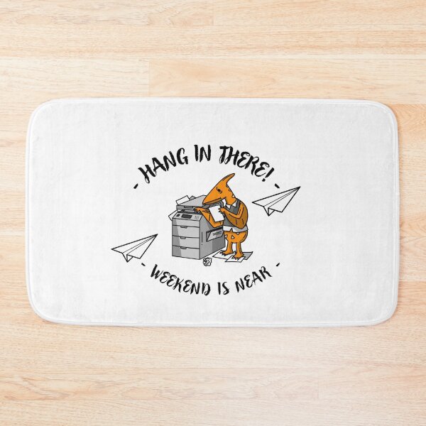 Item preview, Hang In There! Weekend Is Near designed and sold by joabaj.