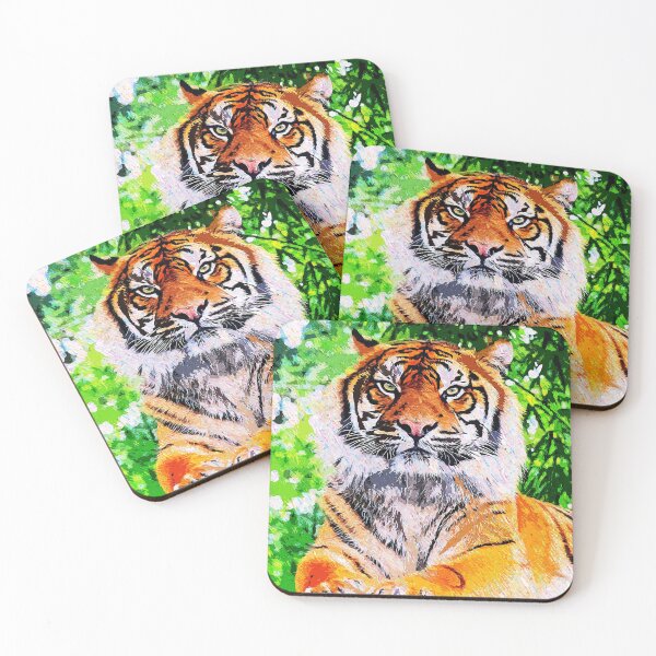 Item preview, Wild Tiger designed and sold by AM FineArtPrints.