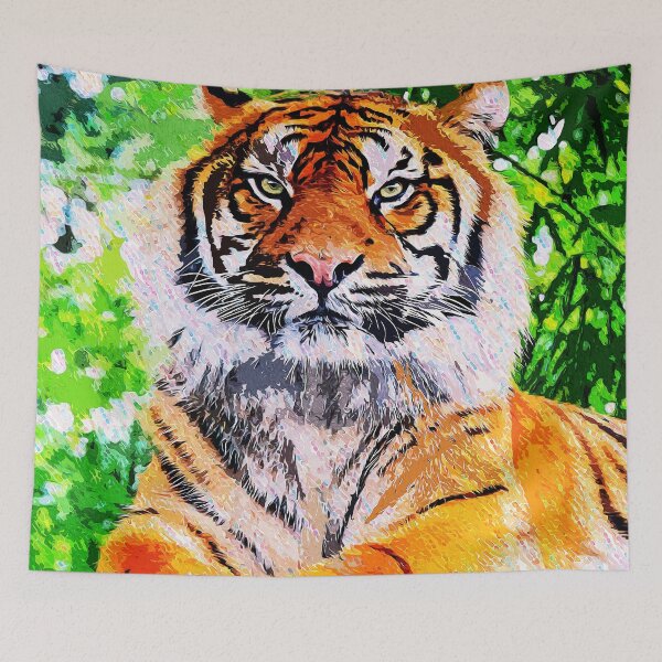 Item preview, Wild Tiger designed and sold by AM FineArtPrints.