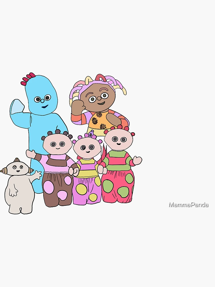 Iggle piggle upsy daisy, Makka Pakka Sticker for Sale by