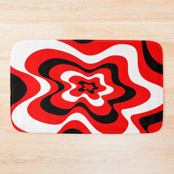 Item preview,  Abstract pattern - red, black and white. designed and sold by K.S ART.