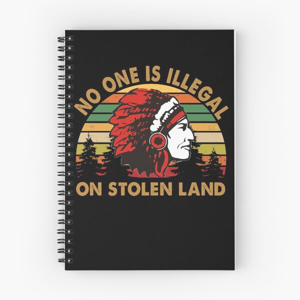 Item preview, No one is illegal on stolen land designed and sold by Kathrine2302.