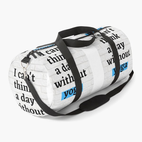 Item preview, 'Party t shirt "“I can’t think a day without yoga” , redbubble designed and sold by Bhaskaran Parakkottil.