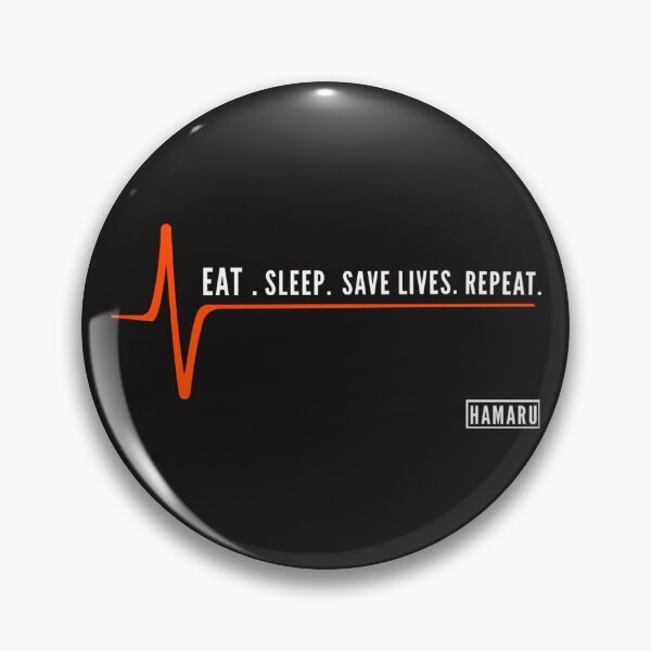 Item preview, HAMARU Official - Eat Sleep Save Lives Repeat  designed and sold by Modik1.