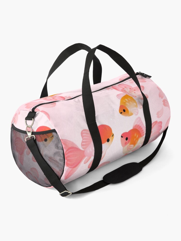 Alternate view of Cherry blossom goldfish 1 Duffle Bag