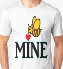 °•Ƹ̵̡Ӝ̵̨̄Ʒ♥Bee Mine-Cute HoneyBee Clothing & Stickers♥Ƹ̵̡Ӝ̵̨̄Ʒ•° Unisex T-Shirt