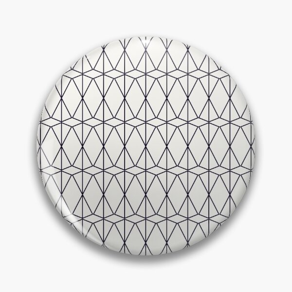 Item preview, Simple geometric diamonds and triangles pattern in black and white designed and sold by BrankaPD.