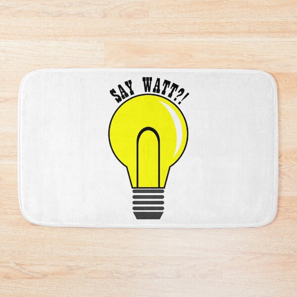 Item preview, Yellow light bulb with text designed and sold by TyneDesigns.