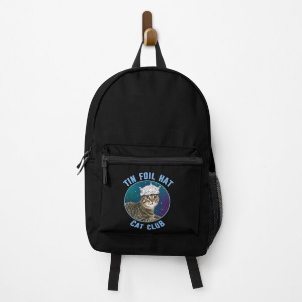 Item preview, Tin Foil Hat Cat Club Conspiracy Theory Kitty Space Funny designed and sold by funnytshirtemp.