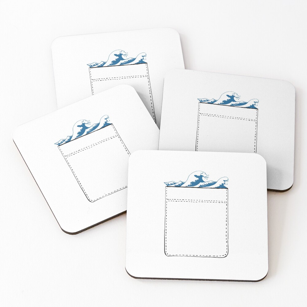 Item preview, Coasters (Set of 4) designed and sold by RBNandOGN.