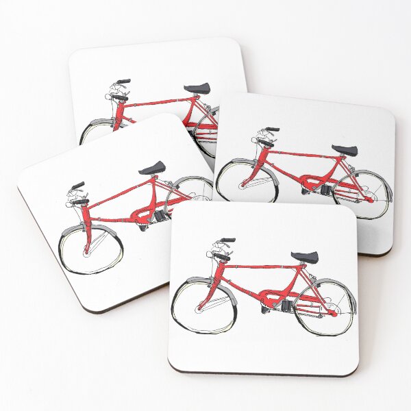 Item preview, Cruiser Bicycle Red designed and sold by evrydayart.