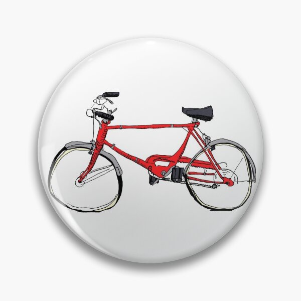 Item preview, Cruiser Bicycle Red designed and sold by evrydayart.