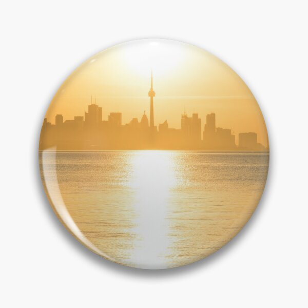 Item preview, Holding Up the Sun - Toronto Sunrise in Brilliant Gold designed and sold by Georgia Mizuleva.