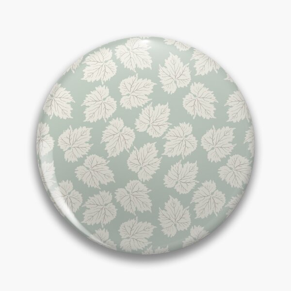 Item preview, Autumn grape leaves - off white on pastel green designed and sold by BrankaPD.