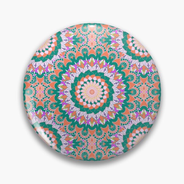 Item preview, Indian ethnic patterns- orange, green palette designed and sold by Urvashi Patel.
