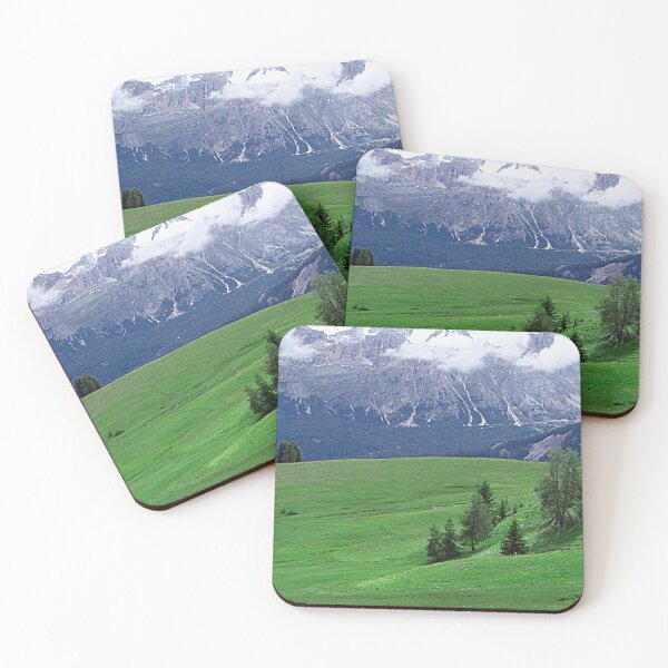 Item preview, Highland Meadows Alps Mountains Alpine Landscape designed and sold by Anna Lemos.