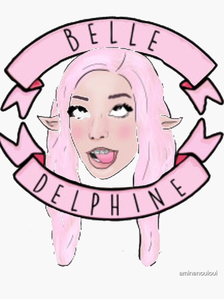 Belle Delphine Instagram Stickers for Sale