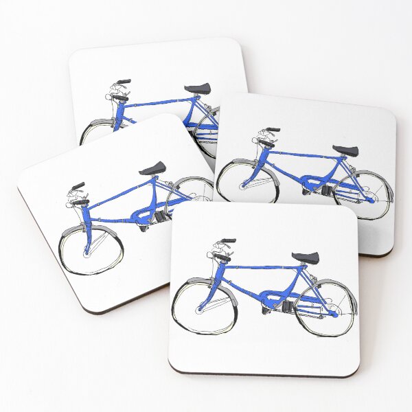 Item preview, Cruiser Bicycle Blue designed and sold by evrydayart.